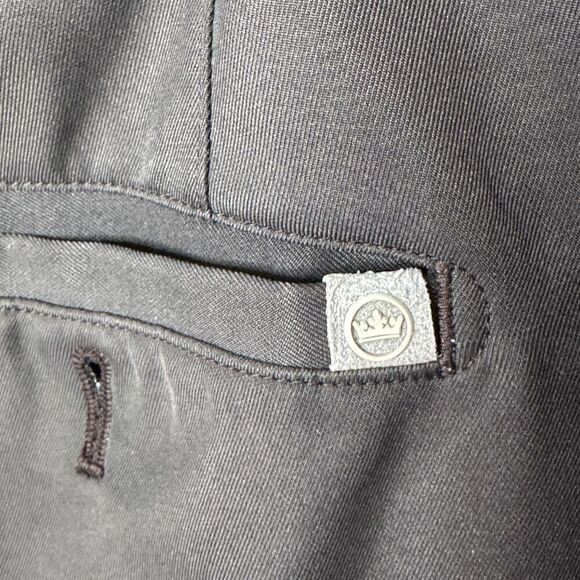 Peter Millar Shorts Men's 38 Black Chino Performance Golf - Picture 5 of 9